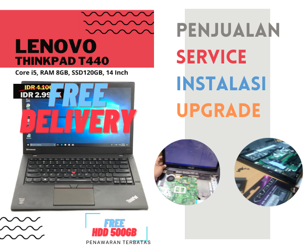 Laptop Bekas buildup second